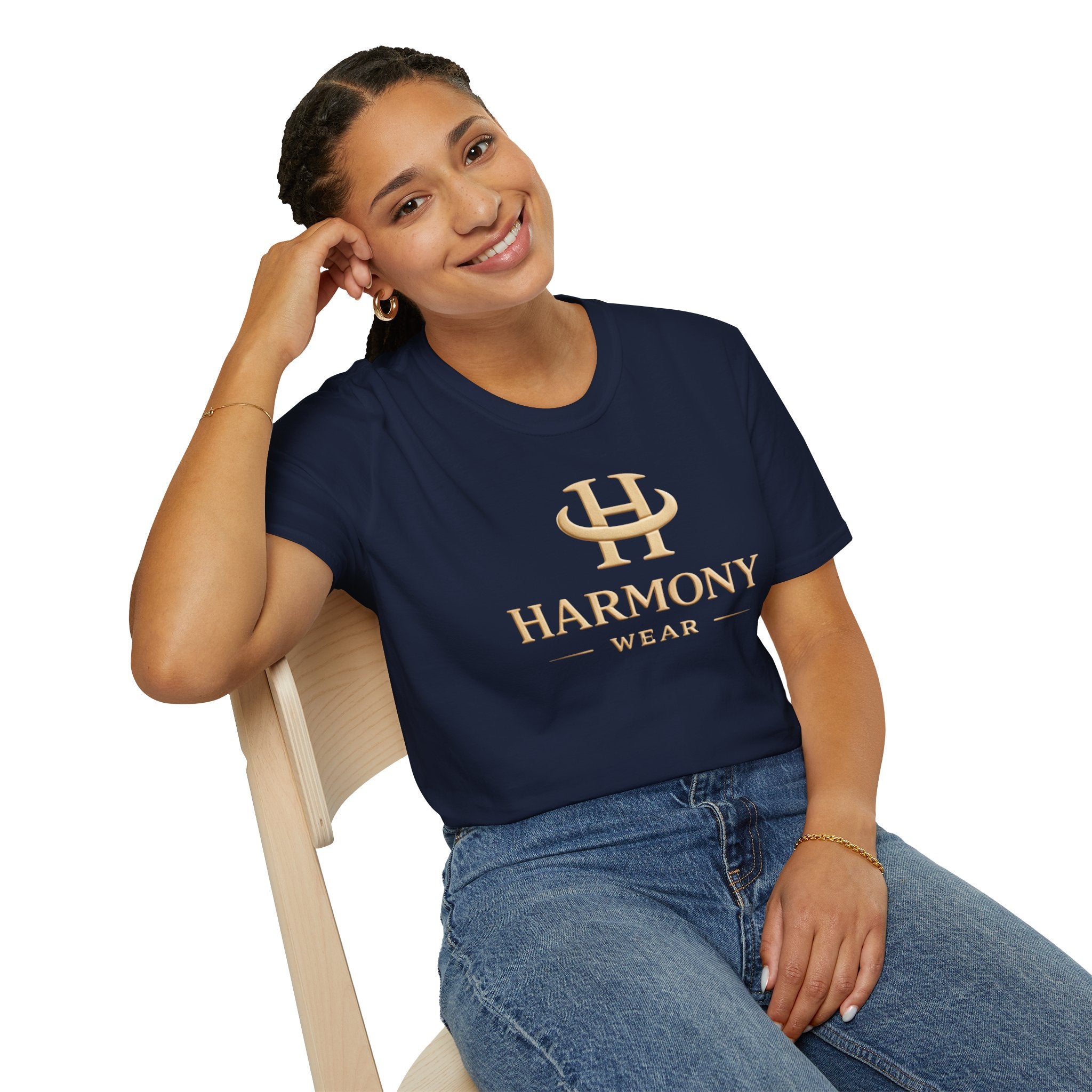 Harmony Paris Logo T-Shirt — Minimal Luxury Graphic Tee