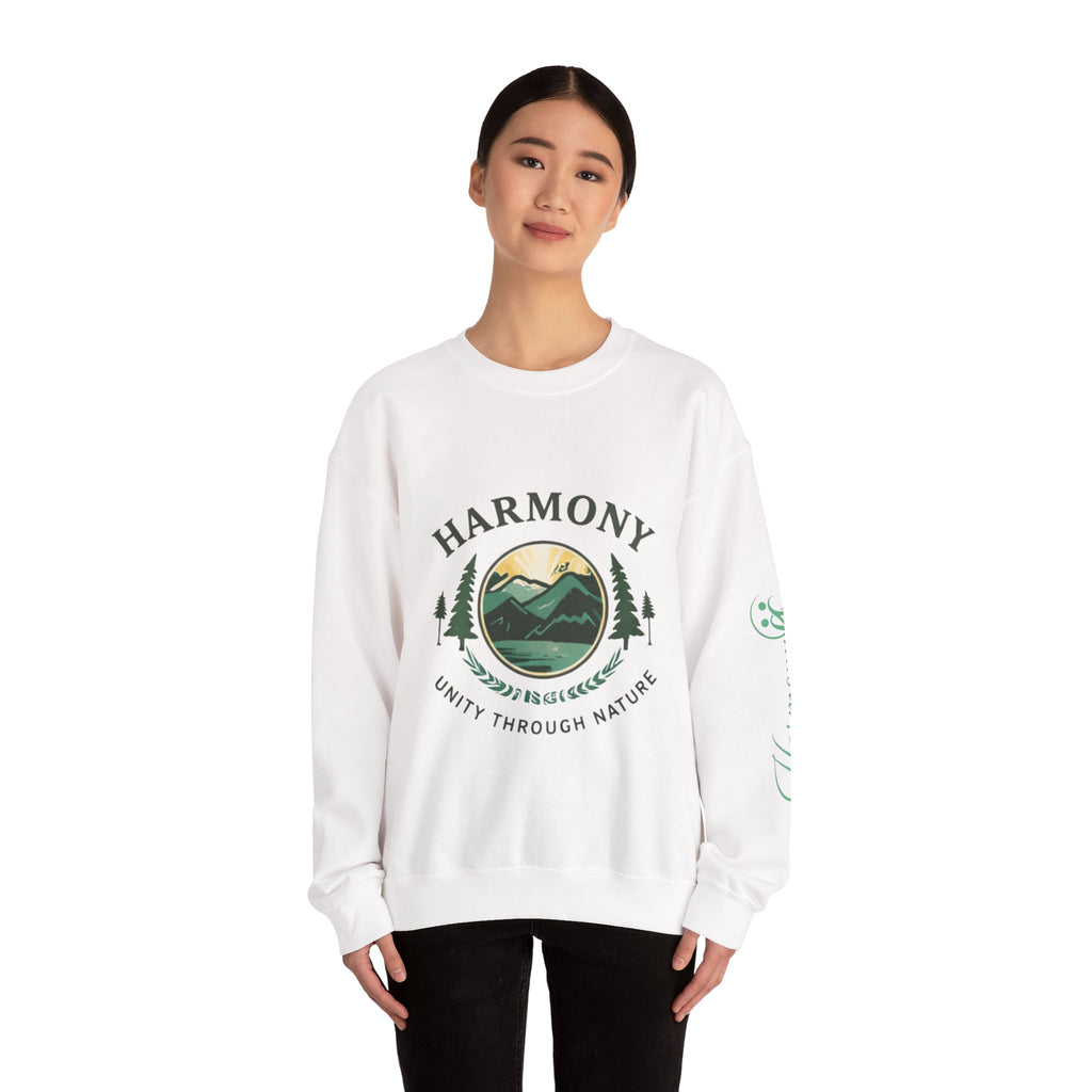 Harmony Script with Floral Doodle Sweatshirt