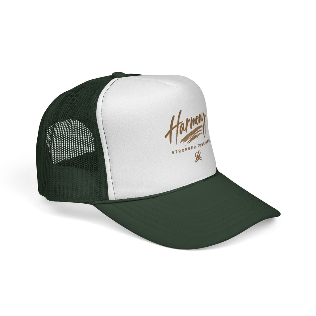 Copy of Harmony Script Trucker Cap — Casual Mesh Hat for Music Lovers & Wellness Enthusiasts