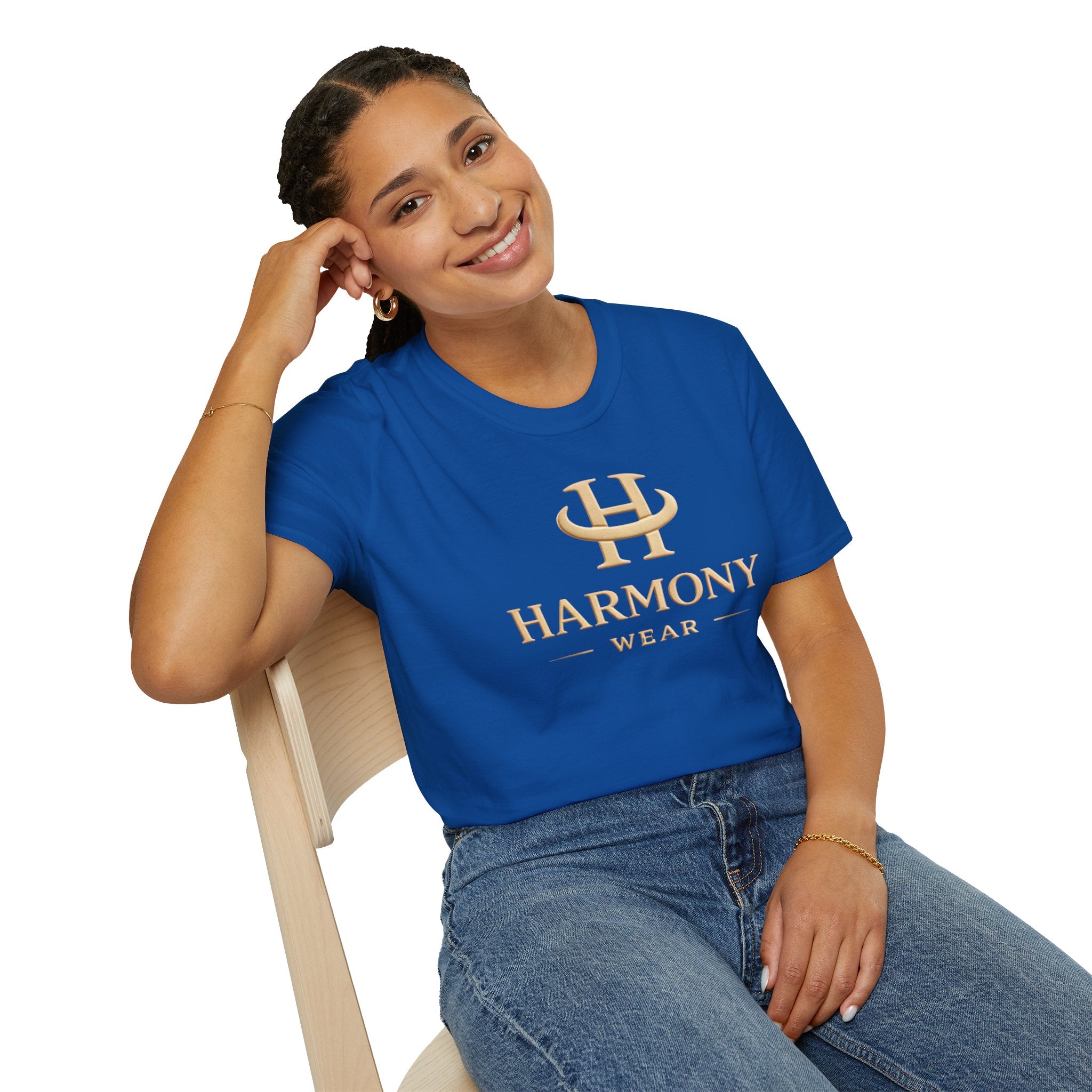Harmony Paris Logo T-Shirt — Minimal Luxury Graphic Tee