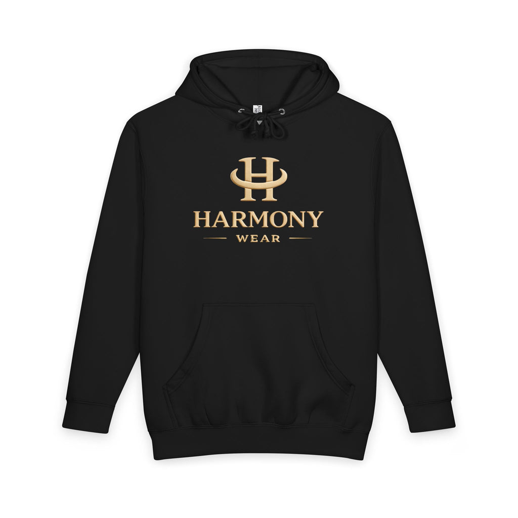 Harmony Pullover Hoodie — "Harmony: Stronger Together" Script Graphic