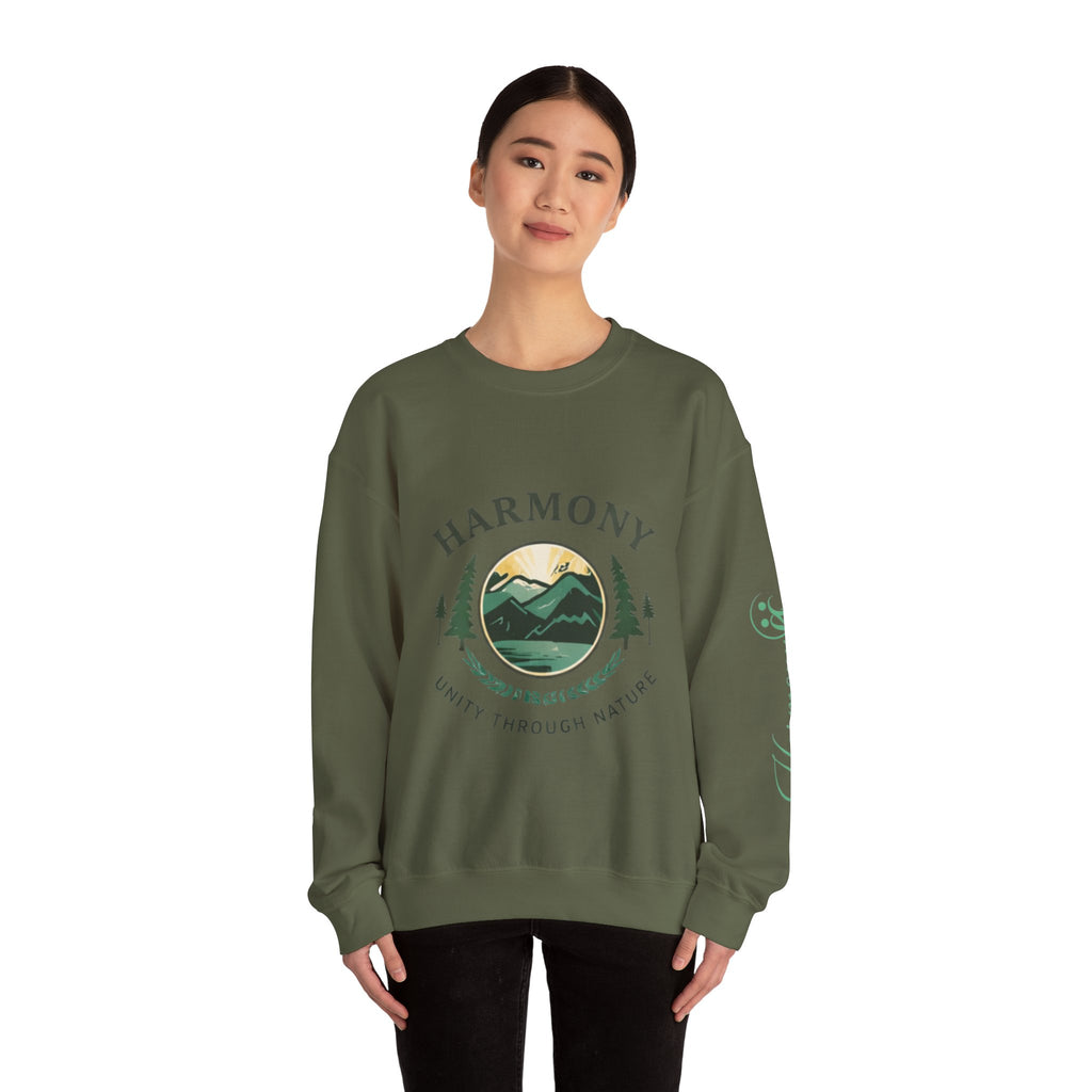 Harmony Script with Floral Doodle Sweatshirt