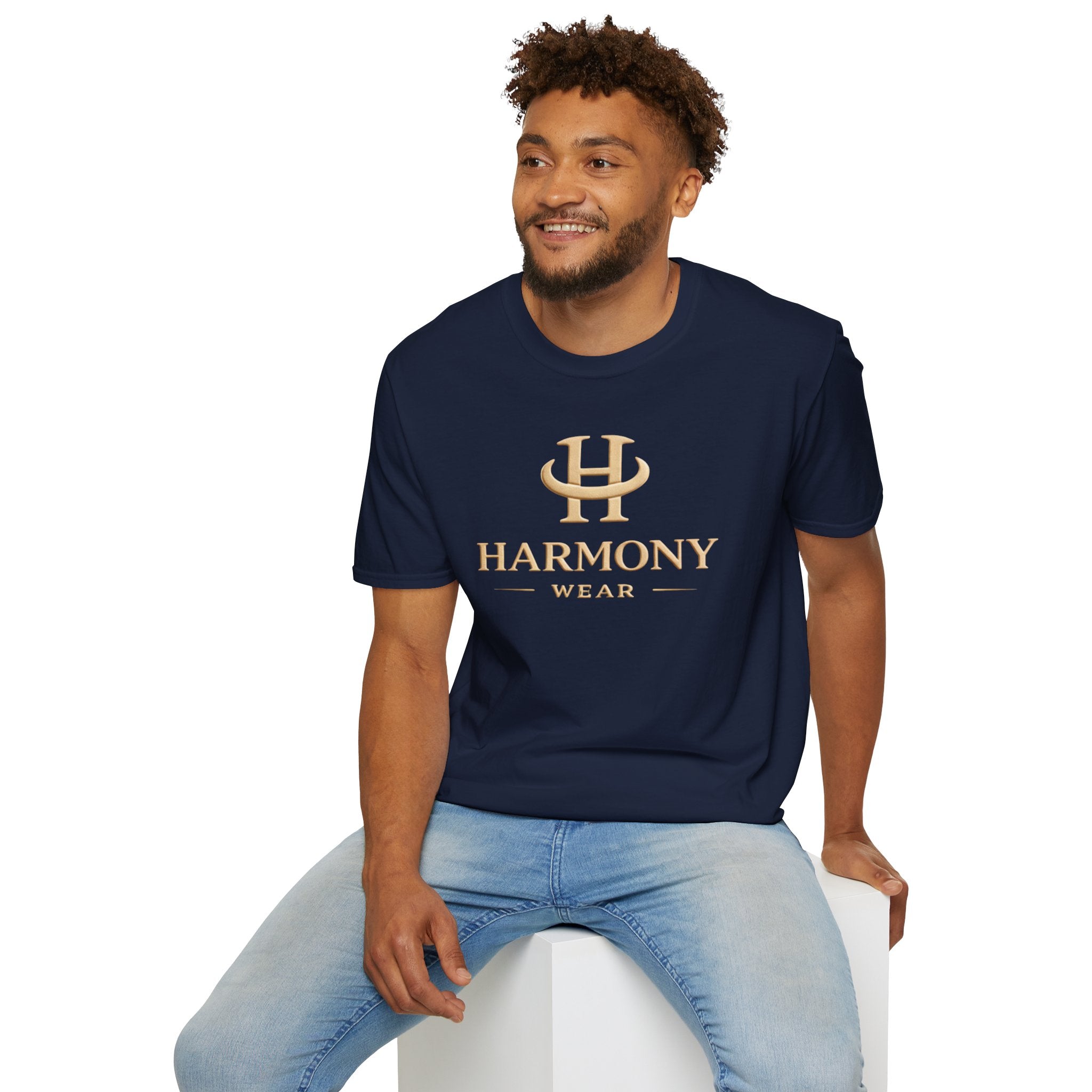 Harmony Paris Logo T-Shirt — Minimal Luxury Graphic Tee