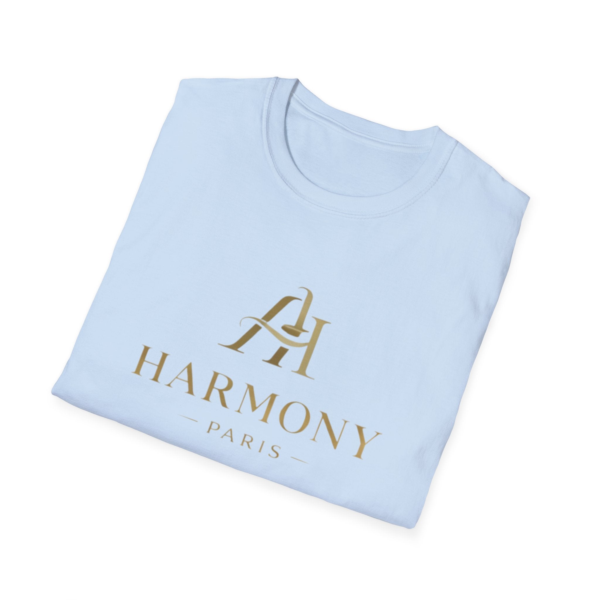 Harmony Paris Logo T-Shirt — Minimal Luxury Graphic Tee