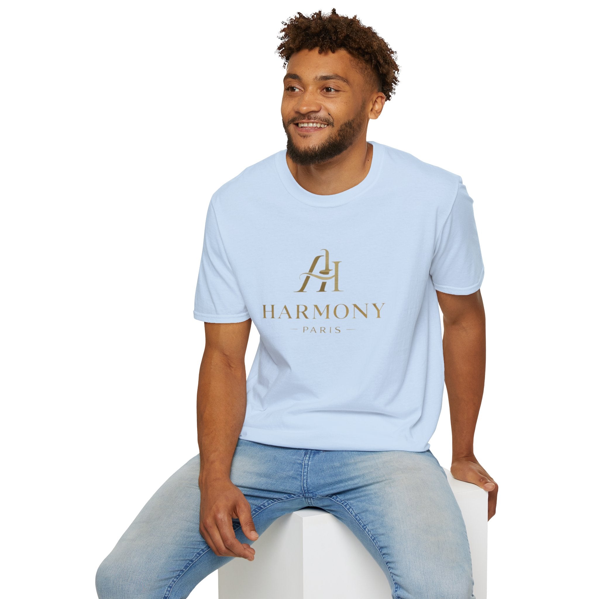 Harmony Paris Logo T-Shirt — Minimal Luxury Graphic Tee