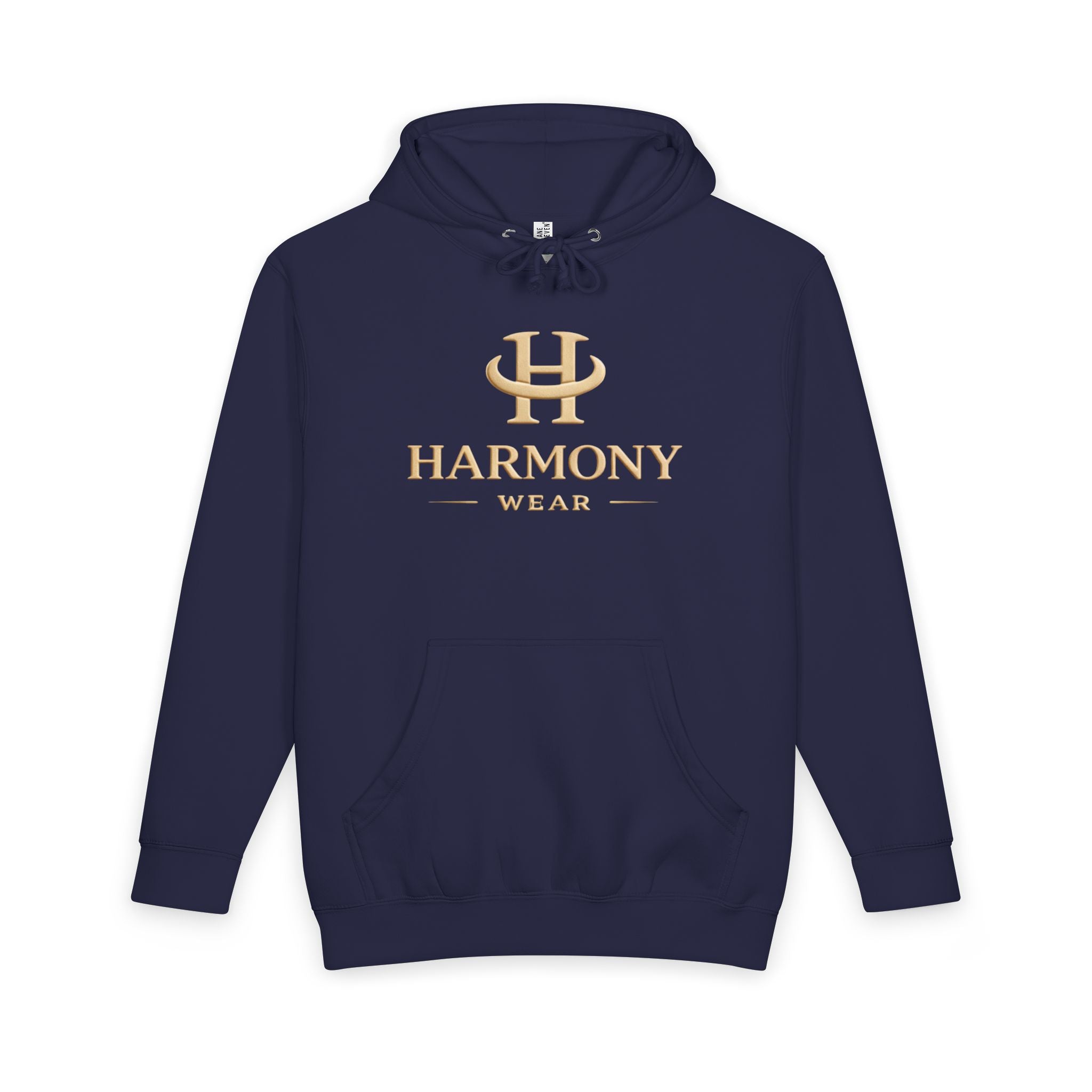 Harmony Pullover Hoodie — "Harmony: Stronger Together" Script Graphic