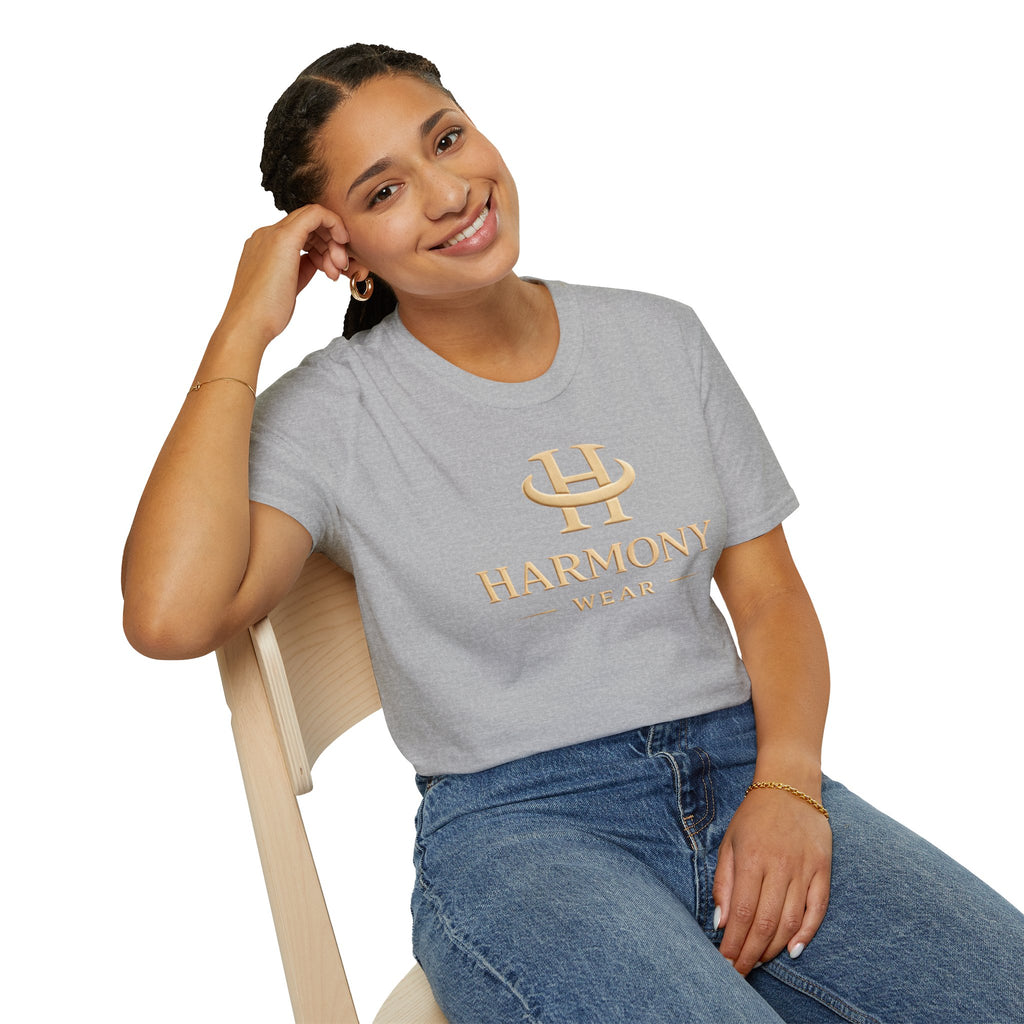 Harmony Paris Logo T-Shirt — Minimal Luxury Graphic Tee