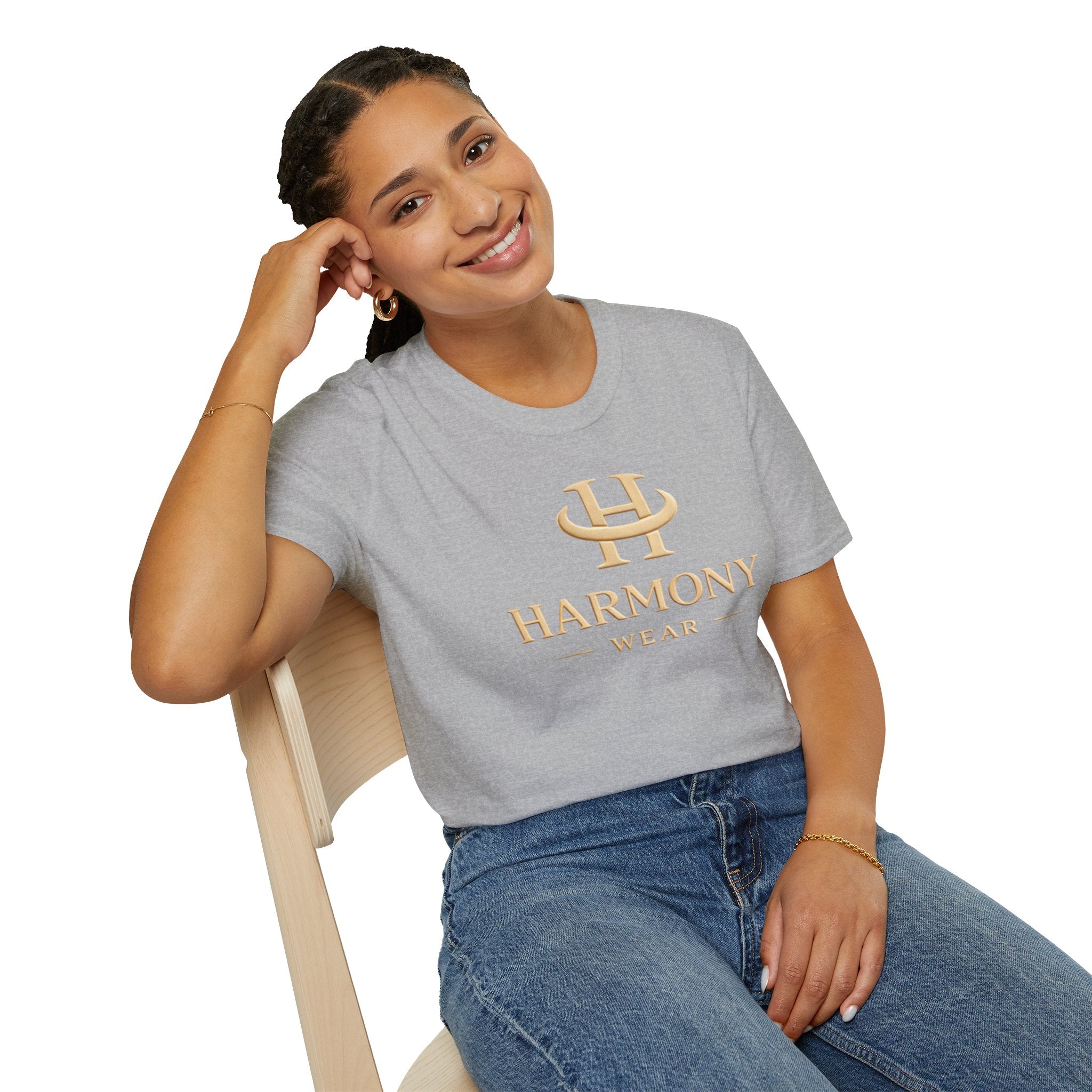 Harmony Paris Logo T-Shirt — Minimal Luxury Graphic Tee