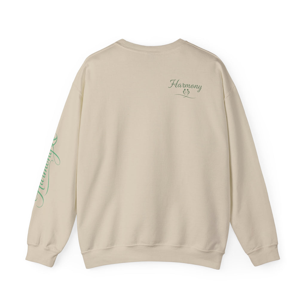 Harmony Script with Floral Doodle Sweatshirt