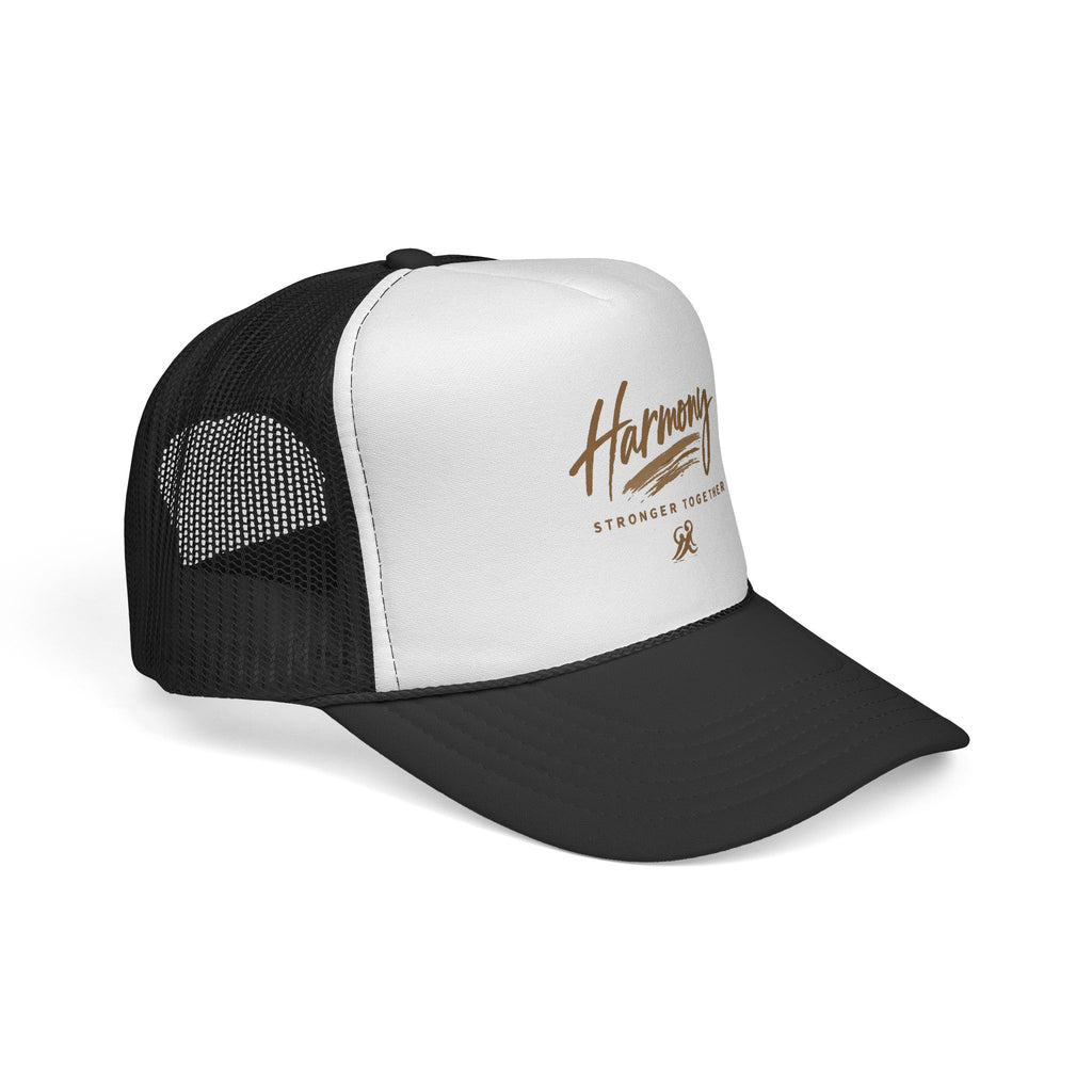 Copy of Harmony Script Trucker Cap — Casual Mesh Hat for Music Lovers & Wellness Enthusiasts