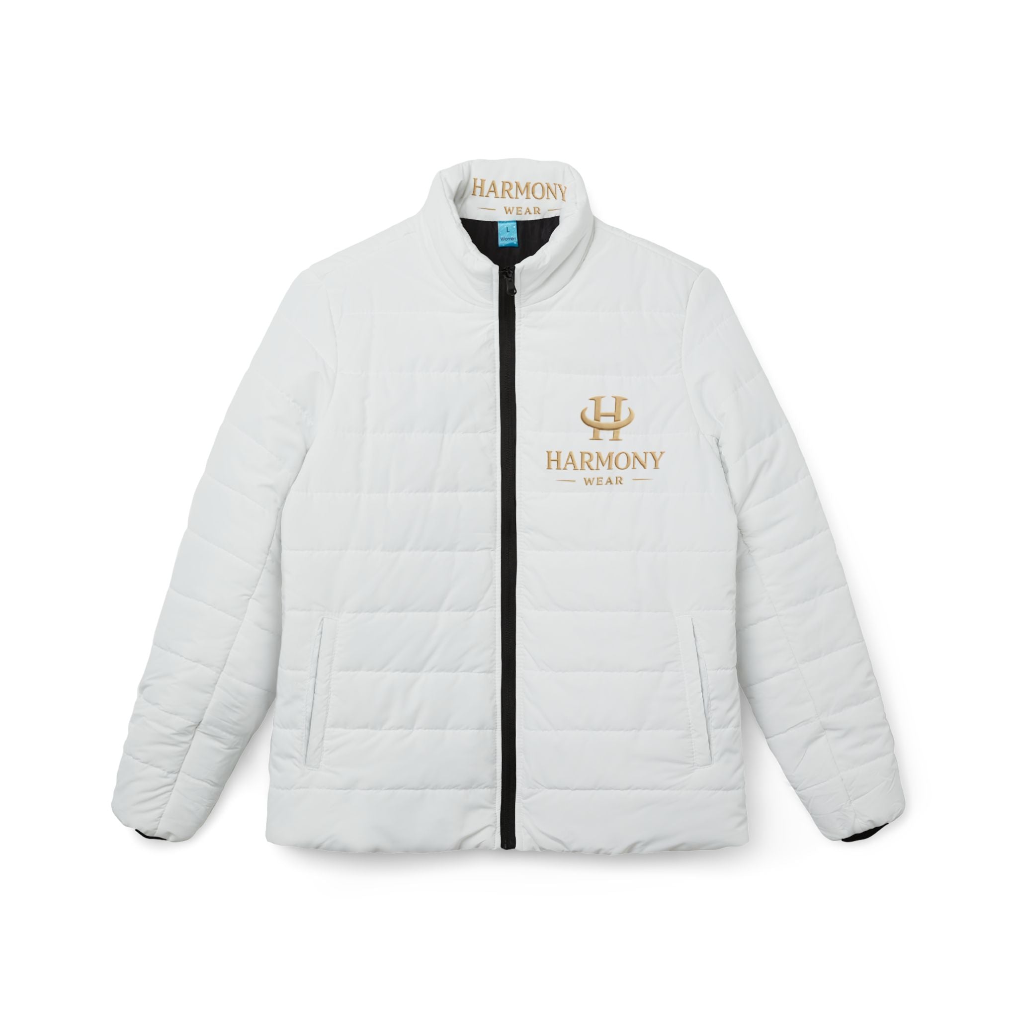 Women's Quilted Puffer Jacket - Lightweight Warm Winter Coat
