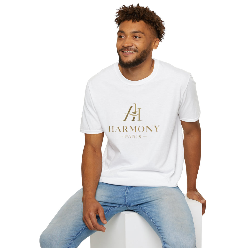 Harmony Paris Logo T-Shirt — Minimal Luxury Graphic Tee