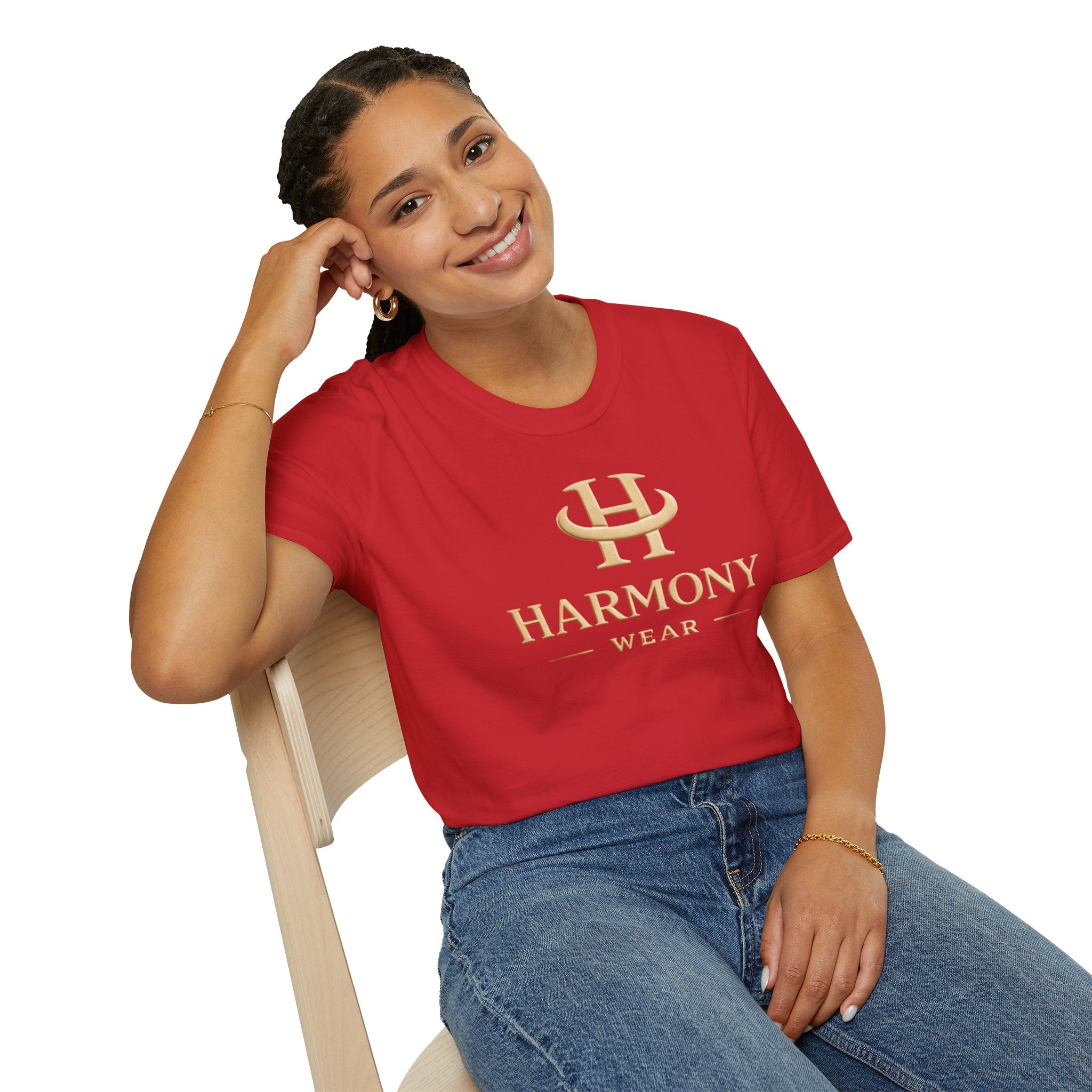 Harmony Paris Logo T-Shirt — Minimal Luxury Graphic Tee