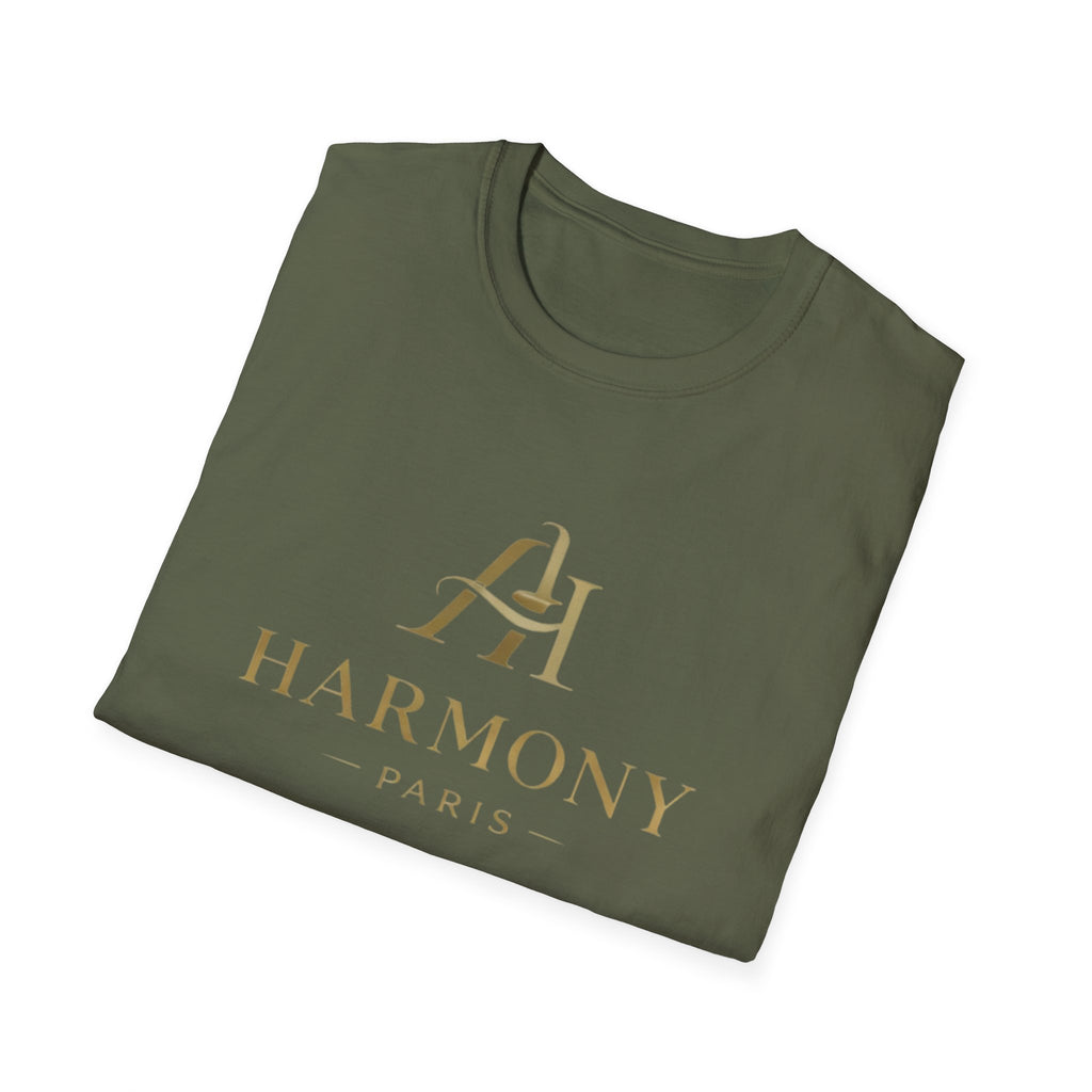 Harmony Paris Logo T-Shirt — Minimal Luxury Graphic Tee