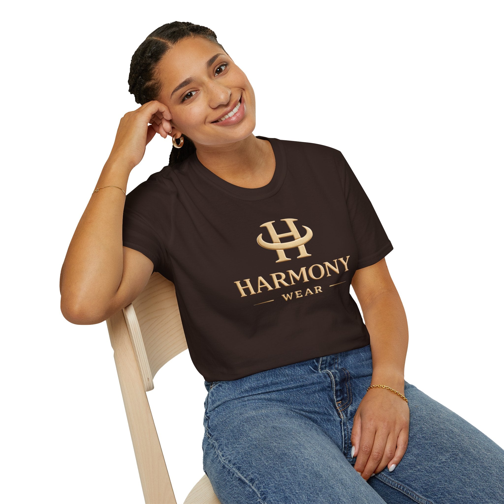 Harmony Paris Logo T-Shirt — Minimal Luxury Graphic Tee