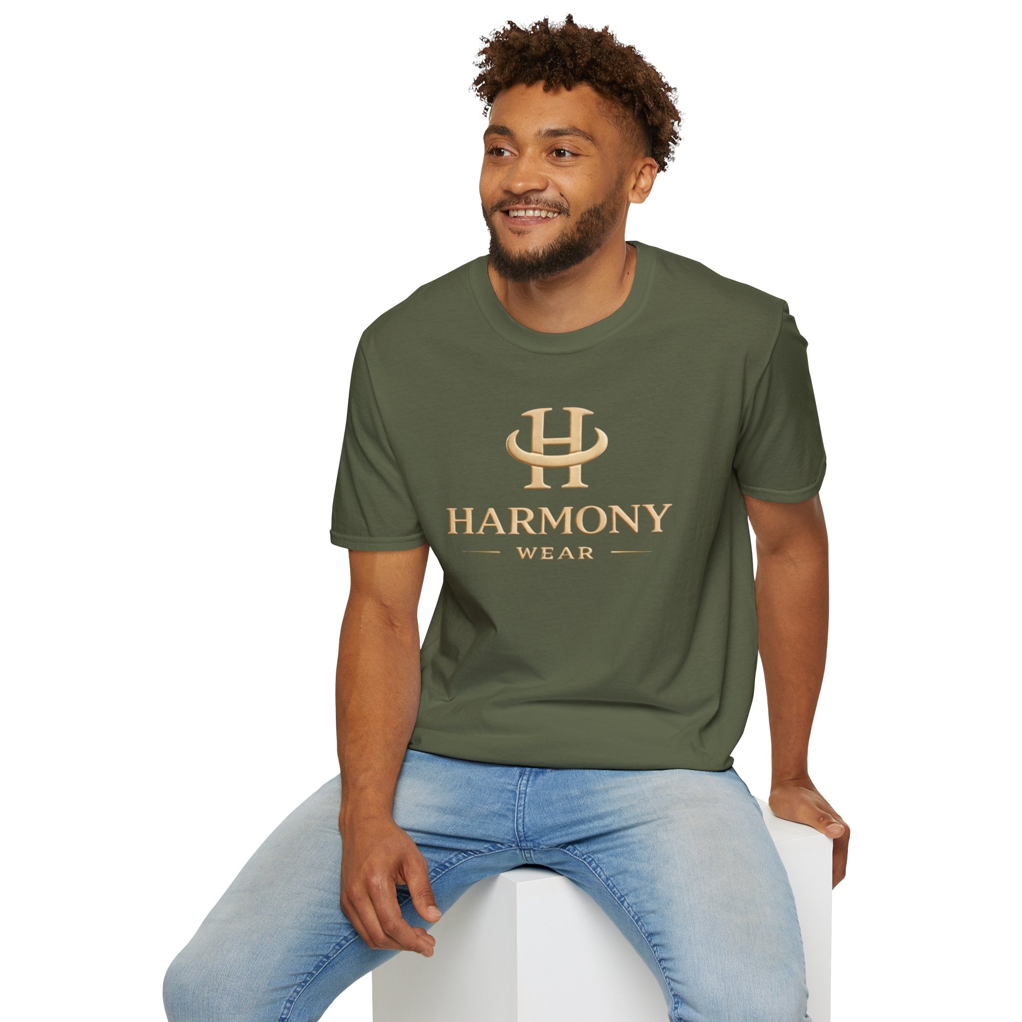 Harmony Paris Logo T-Shirt — Minimal Luxury Graphic Tee