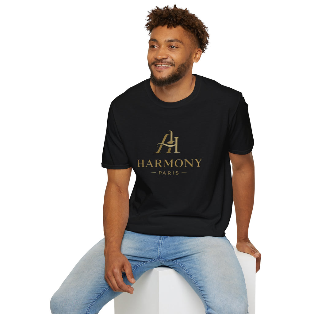 Harmony Paris Logo T-Shirt — Minimal Luxury Graphic Tee