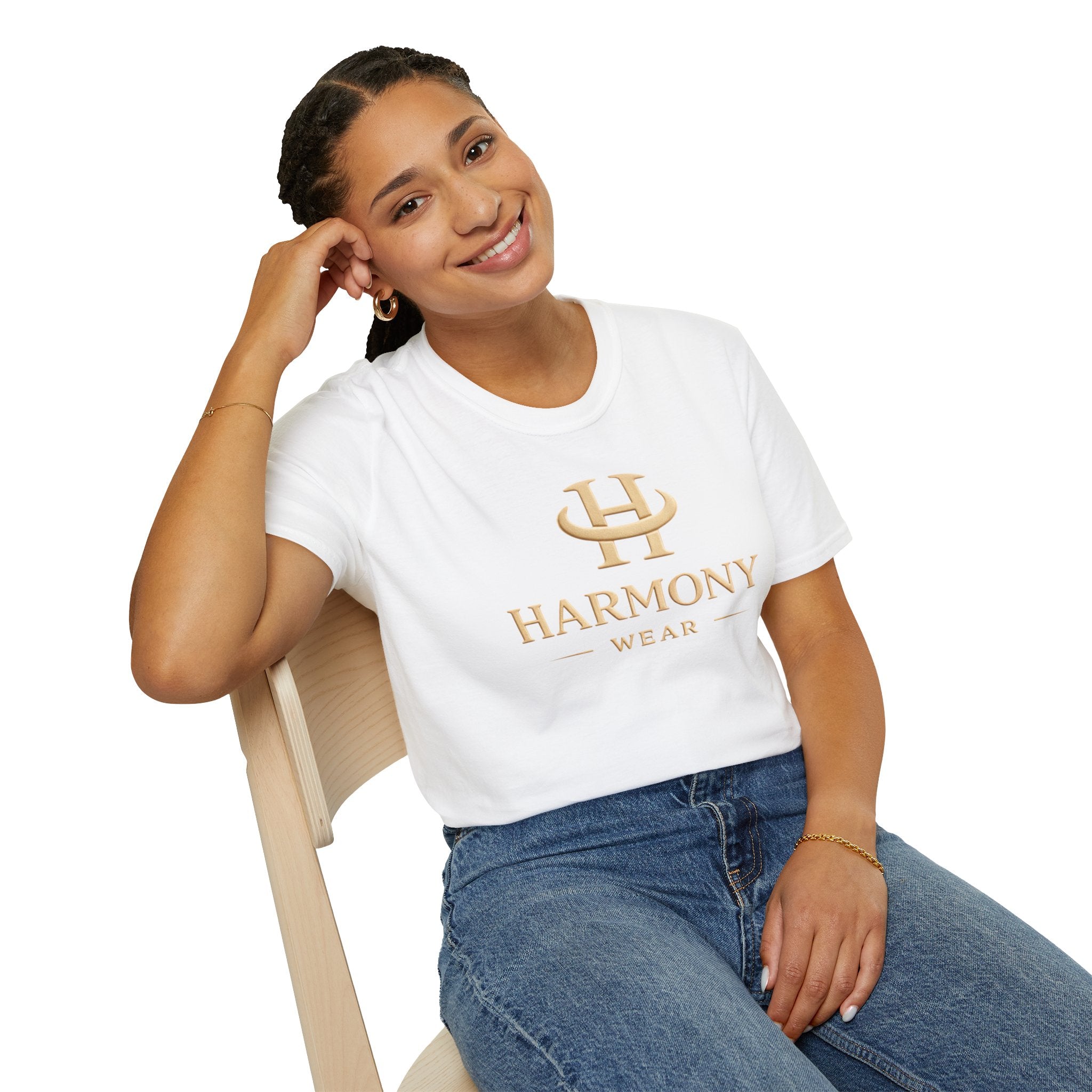Harmony Paris Logo T-Shirt — Minimal Luxury Graphic Tee
