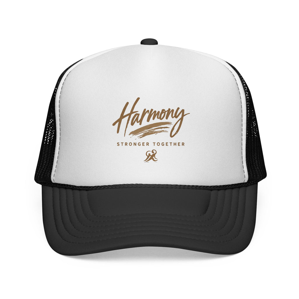 Copy of Harmony Script Trucker Cap — Casual Mesh Hat for Music Lovers & Wellness Enthusiasts