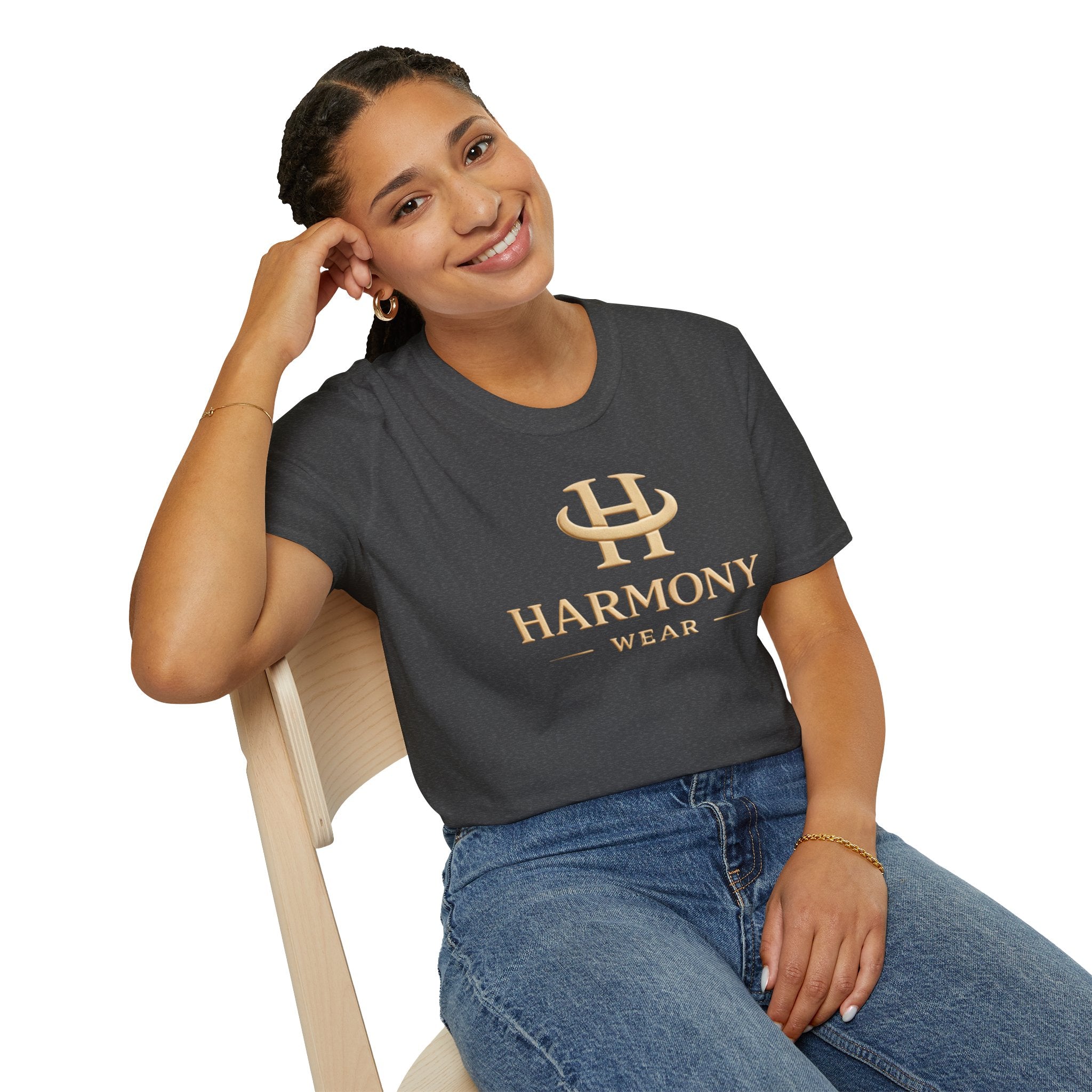 Harmony Paris Logo T-Shirt — Minimal Luxury Graphic Tee