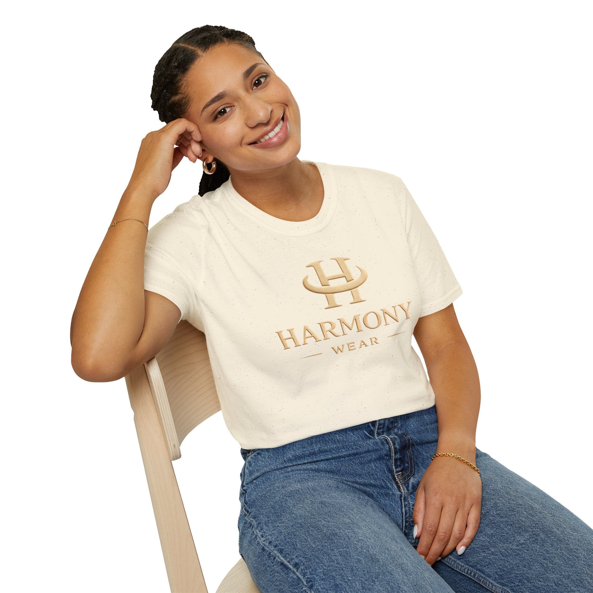 Harmony Paris Logo T-Shirt — Minimal Luxury Graphic Tee
